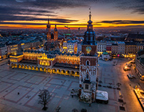 My beautiful Krakow from the drone - part II