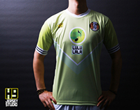 soccer football jersey shirt design. LULA FC FIELD KIT