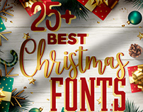 Christmas Fonts (BEST FONTS)