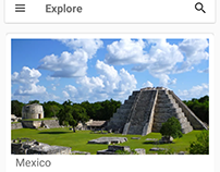 The Mayan Route v2 - Material Design, 2019