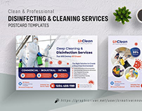 Disinfecting and Cleaning Services Postcard