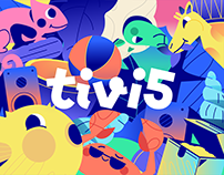 Tivi5 Rebranding