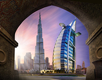 A webpage of Dubai