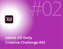 Adobe XD Daily Creative Challenge Day 2