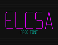 Elcsa - Free Font