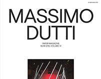 MASSIMO DUTTI PAPER MAGAZINE IV | EDITORIAL DESIGN