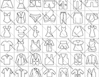 Apparel Icon for E-commerce Categories