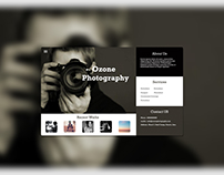 Photography Studio Website UI v2