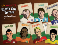 COLLECTABLE WORLD CUP 2010 POSTCARD SET