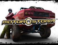 Motorstorm Game Cover Design