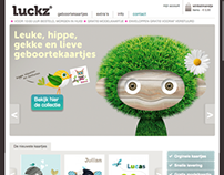 Luckz - Dutch webshop for birth announcement card