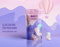 Marshmallows Packaging Design