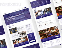 Education Forex landing page