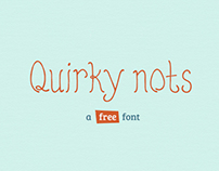 Quirky Nots (Free Font)