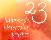 23 Handmade Watercolor Brushes