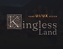 Kingless Land game UI/UX