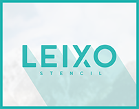 Leixo - A Free Stencil Font