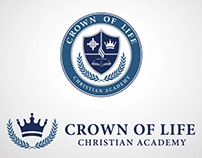 Crown of Life Academy Branding and Web Design