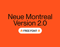 Neue Montreal v2.0 - Free Font