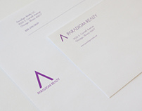 Identity and Letterhead for Paradigm Realty