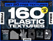 FREEBIE | 160 Plastic Textures Pack VOL.2