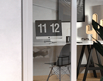 Personal Workspace - Interior Design / 3D