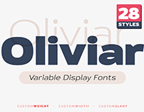 Oliviar Sans Variable Fonts / Free Fonts Available