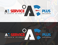 A/C Service Plus - Logo Design