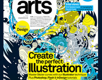 Computer arts #149 cover illustration