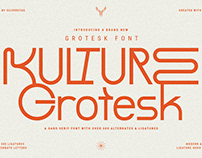KULTURE GROTESK - Modern Sans Serif Font