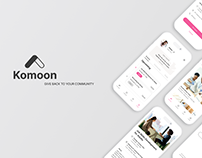 Komoon: UX/UI App Design