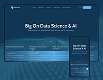 B2B Website for AI & Data Science company