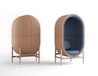 CAPSULE soft seating collection for PALAU