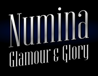 Numina — an elegant display font in two faces