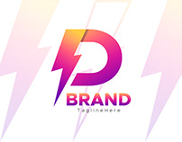 Creative Power vector D Letter Logo Design