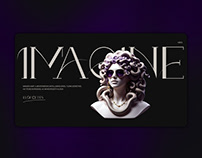 IMAGINE | webpage design
