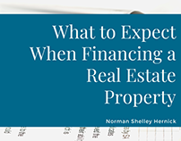 Financing Real Estate Property | Norman Shelley Hernick