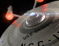 U.S.S ENTERPRISE NCC - 1701: Scale Model