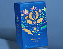 DAMTUH TEA SET- Packaging Design