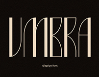 UMBRA // display font