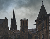 A glimpse of Edinburgh