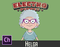 Adobe Character Animator Helga Puppet