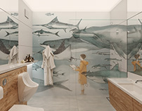 Ocean bathroom