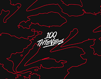 100 Thieves Geography Surface Pattern