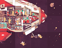 Storie Bord — Space Theme