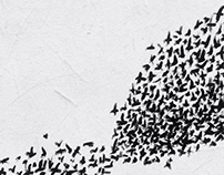 Orchestra della Toscana. A flock of birds.