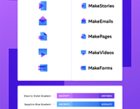 Make / Logo & Product Suite Icon Set