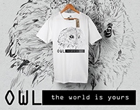 OWL_The world is yours - Clothes and accessories