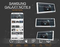 Samsung Galaxy Note 8 Vol.2 Mockup