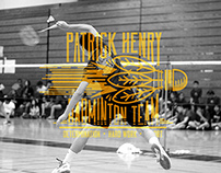 Patrick Henry High Badminton T-Shirt Designs | 2015
